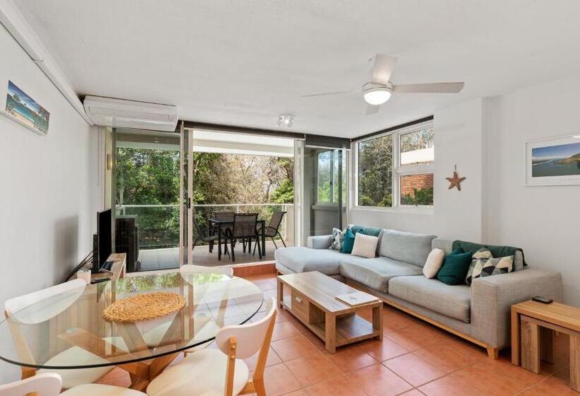 침실 2개 디럭스 아파트, 84 The Spit Holiday Apartments