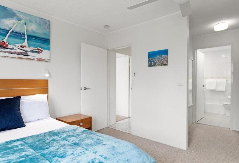 침실 2개 디럭스 아파트, 84 The Spit Holiday Apartments