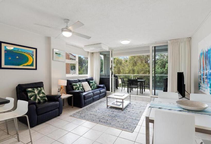 شقة ديلوكس غرفتين نوم, 84 The Spit Holiday Apartments