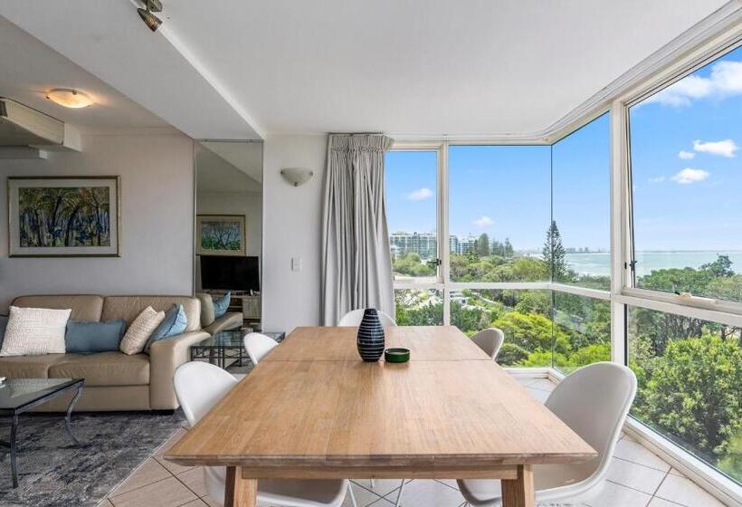 شقة غرفتين مطلة على البحر, 84 The Spit Holiday Apartments