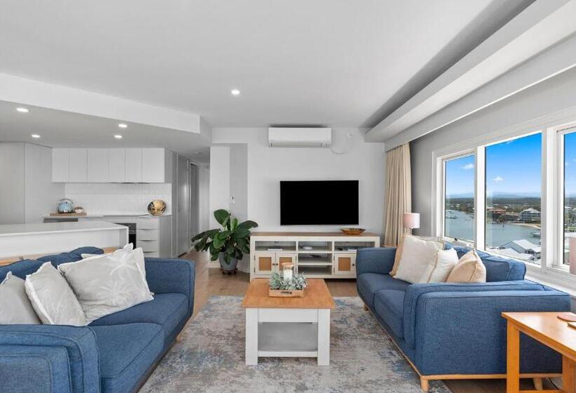 شقة دور أخير غرفة نوم واحدة, 84 The Spit Holiday Apartments