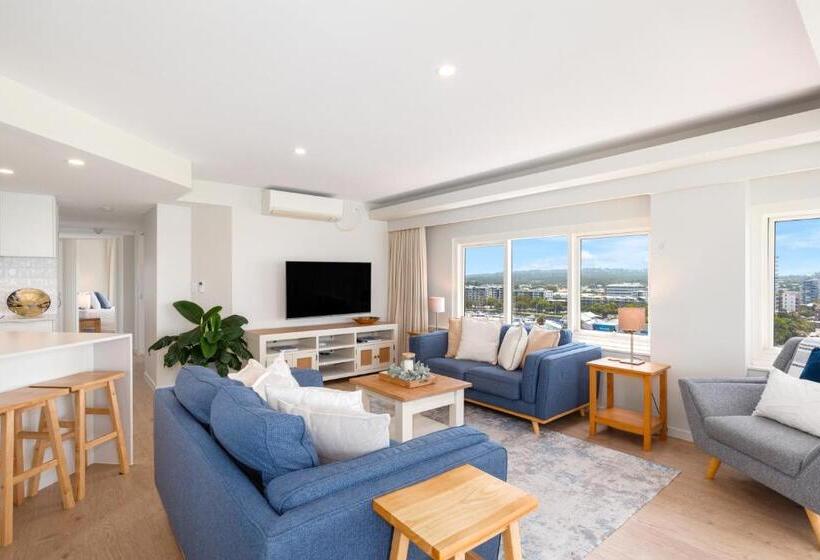 شقة دور أخير غرفة نوم واحدة, 84 The Spit Holiday Apartments