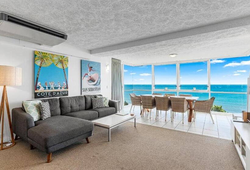 شقة سوبيريور من غرفتي نوم مع إطلالات, 84 The Spit Holiday Apartments