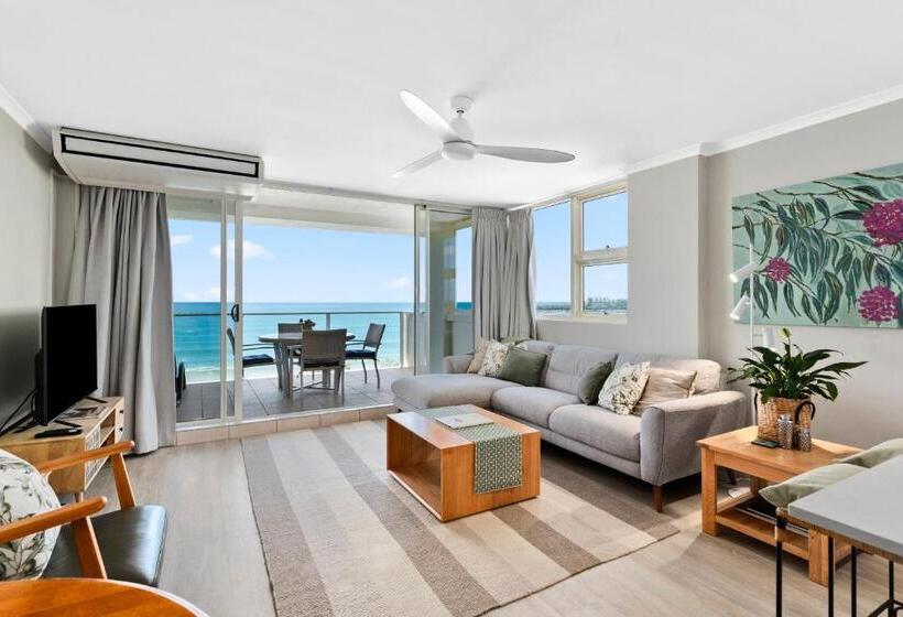 شقة سوبيريور غرفة نوم واحدة مطلّة علي البحر, 84 The Spit Holiday Apartments