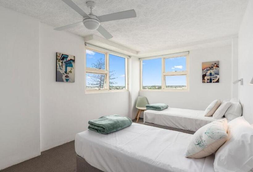 شقة سوبيريور من غرفتي نوم مطلة على البحر, 84 The Spit Holiday Apartments