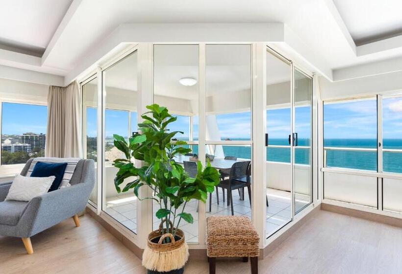 شقة دور أخير غرفة نوم واحدة, 84 The Spit Holiday Apartments