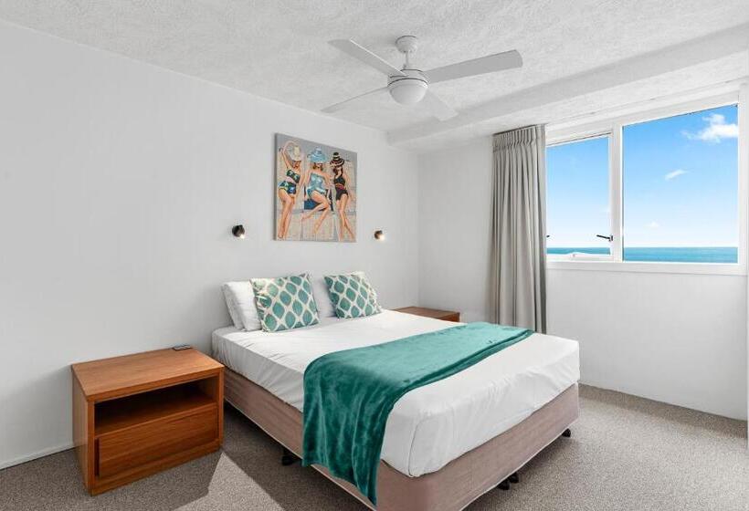 شقة سوبيريور من غرفتي نوم مع إطلالات, 84 The Spit Holiday Apartments