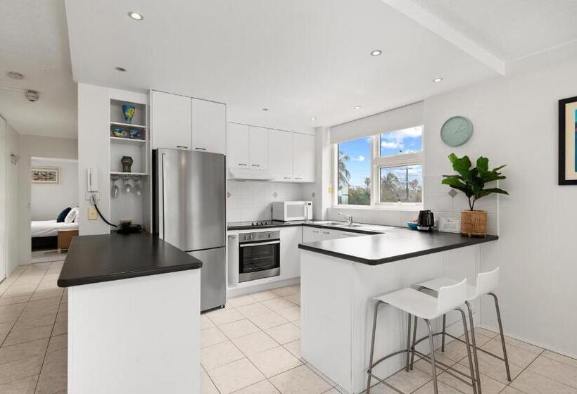 شقة ديلوكس غرفة واحدة, 84 The Spit Holiday Apartments