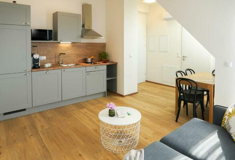 Superior studio with balcony, Citadines South Vienna