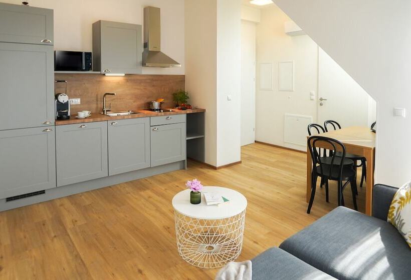 Superior studio with balcony, Citadines South Vienna