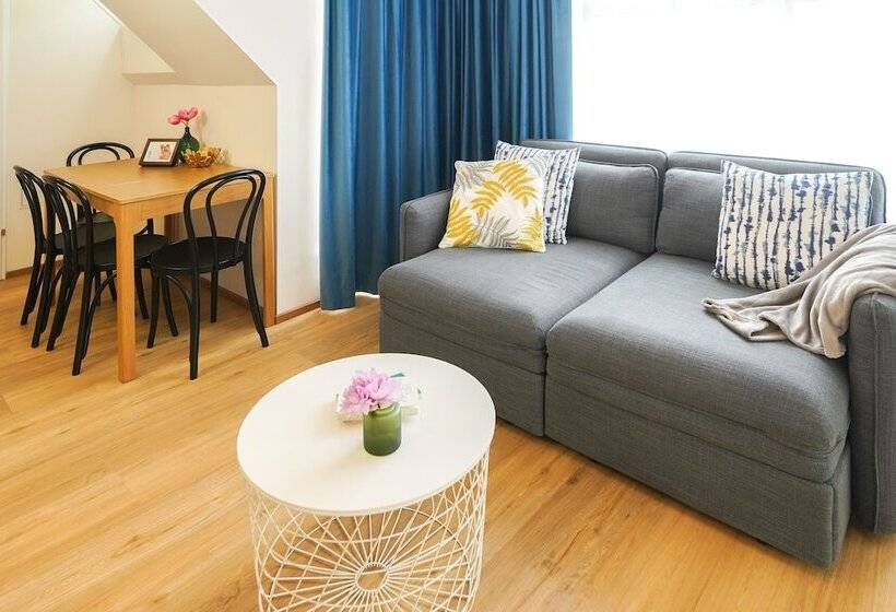 Superior studio with balcony, Citadines South Vienna