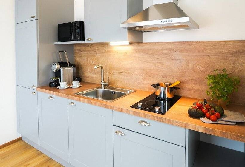 Superior studio with balcony, Citadines South Vienna