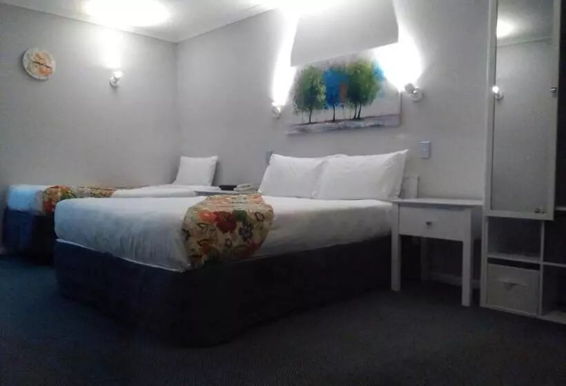クイーンベッドのスタンダードシングルルーム, Colonial Lodge Motel