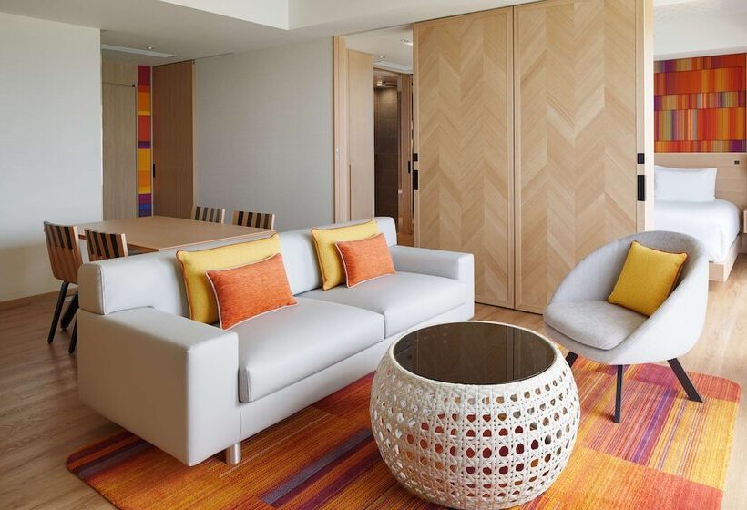 海景高级一卧室公寓, Hilton Club The Beach Resort Sesoko