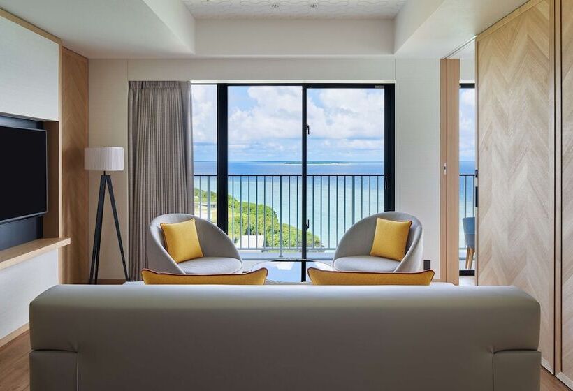 带3个卧室的优质公寓, Hilton Club The Beach Resort Sesoko