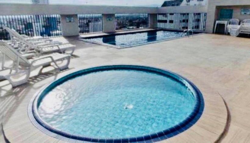침실 1개 아파트, Flat Em São Vicente