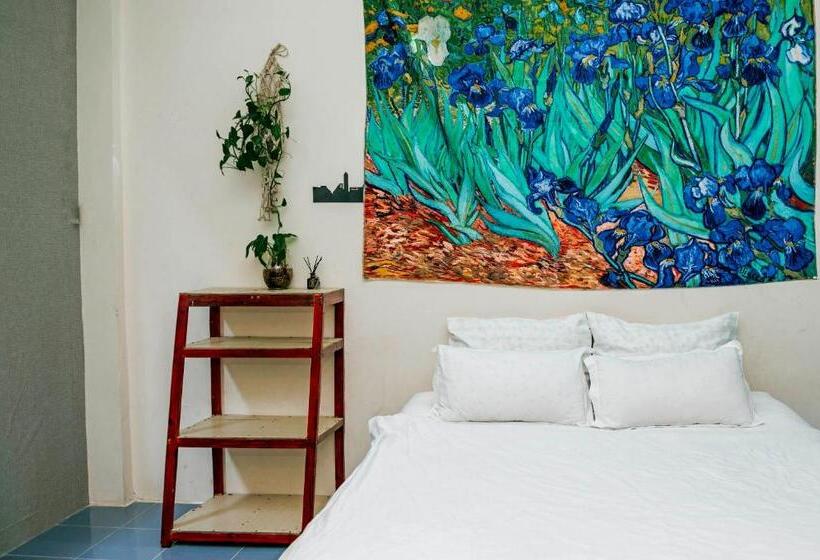 اتاق استاندارد با تخت بزرگ, Bụi Hostel Bến Tàu Rạch Giá