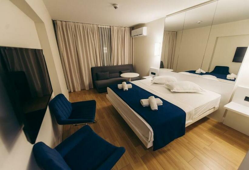 استودیوی استاندارد با چشم‌انداز دریا, Orbi City Batumi With Sea View