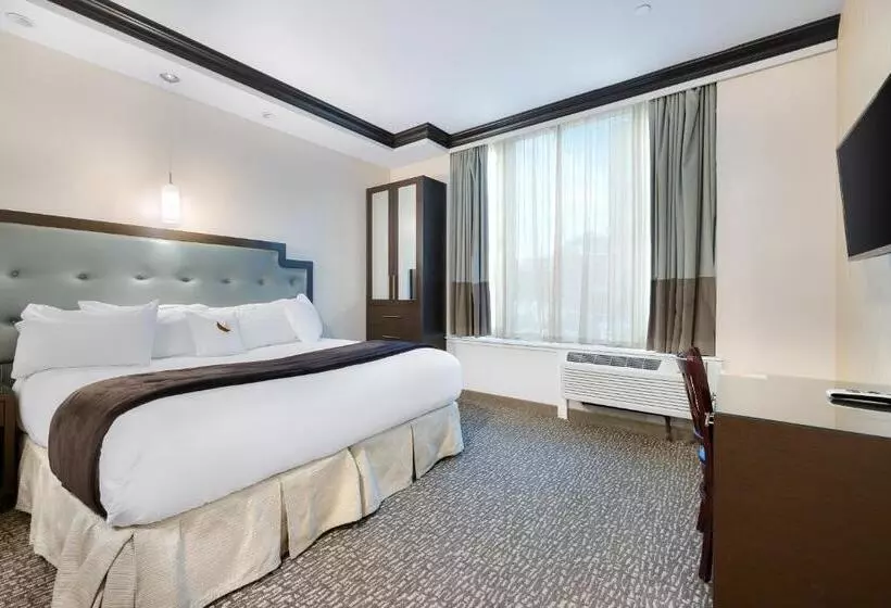 キングサイズベッドのスタンダードルーム, Condor Hotel By Luxurban