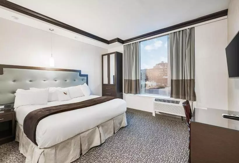 キングサイズベッドのスタンダードルーム, Condor Hotel By Luxurban