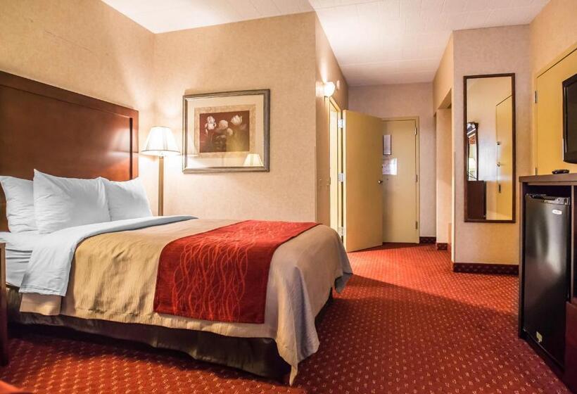 带2个双人床的标准工作室, Comfort Inn Pocono Lakes Region