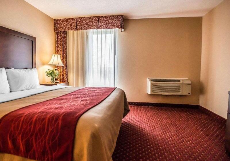 带大床的套房, Comfort Inn Pocono Lakes Region