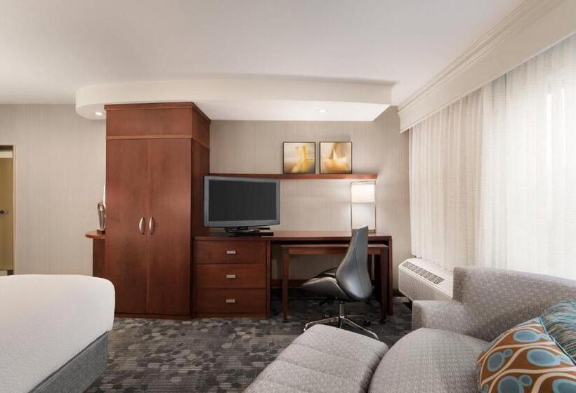 غرفة قياسية سرير كينج لذوى الإحتياجات الخاصة, Courtyard By Marriott Potomac Mills Woodbridge