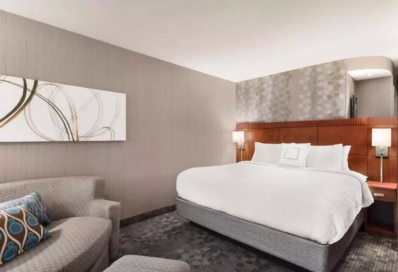 身障者適用キングサイズベッドルーム, Courtyard By Marriott Potomac Mills Woodbridge
