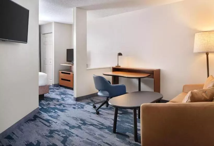 キングサイドベッドのスタンダードワンルーム, Fairfield Inn & Suites By Marriott Jacksonville