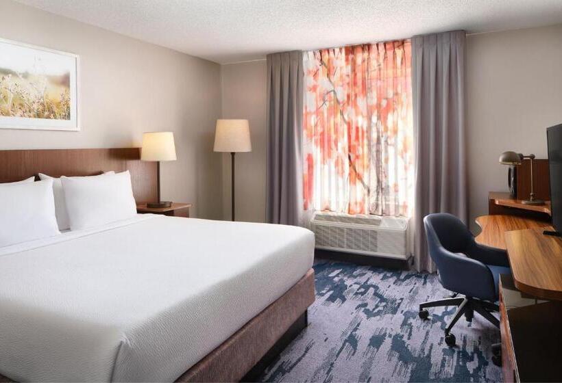 Номер Стандарт Кровать Кинг Адаптированный для Инвалидов, Fairfield Inn & Suites By Marriott Jacksonville