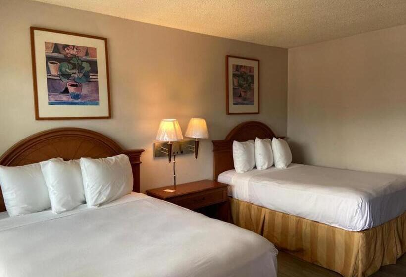 스탠다드 룸 더블 침대 2개, University Inn Chico