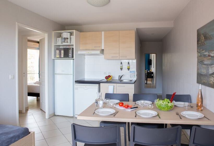 Апартаменты 2 Спальни, Comfort Aparthotel Frejus La Tour De Mare