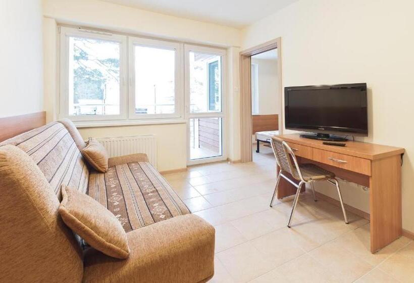 침실 1개 이코노미 아파트, Ośrodek Wczasowy Bursztyn