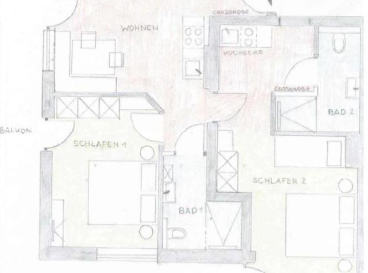 דירת שני חדרים, Pension Gieringer