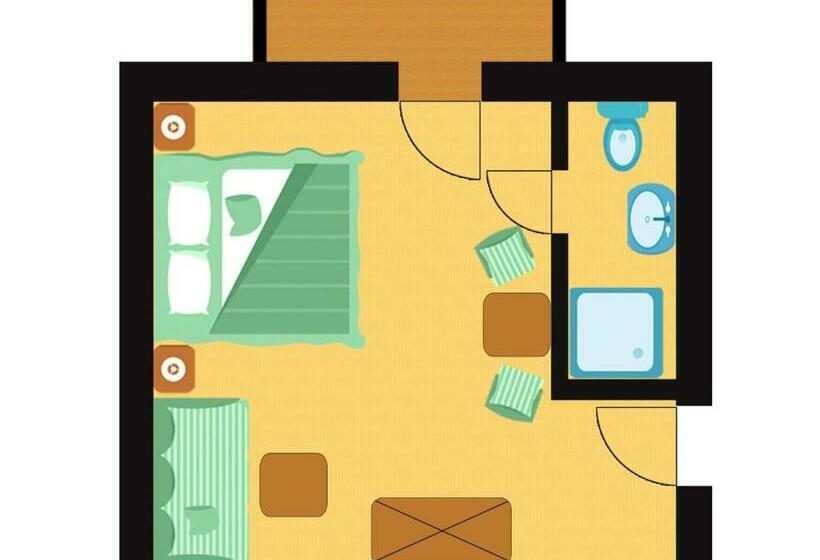 ファミリールーム, Familienhotel Central