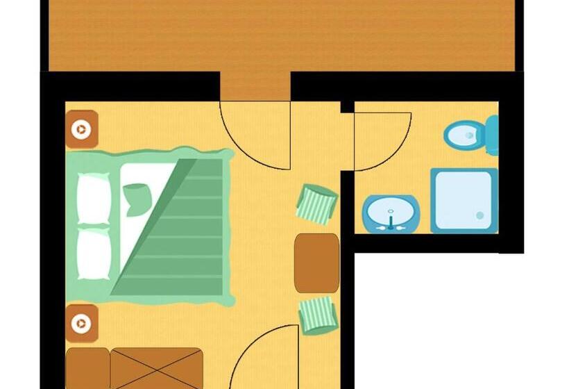 ベーシックルーム, Familienhotel Central