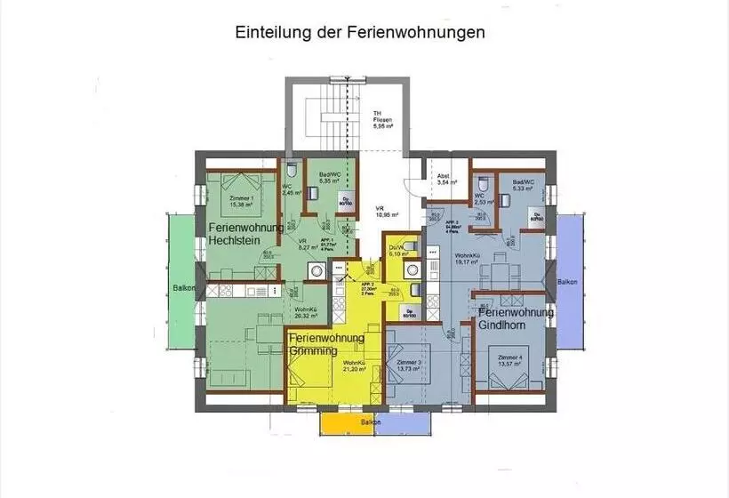 バルコニー付きスタンダードステューディオ, Ferienhof Gindl Und Gästehaus Gindl