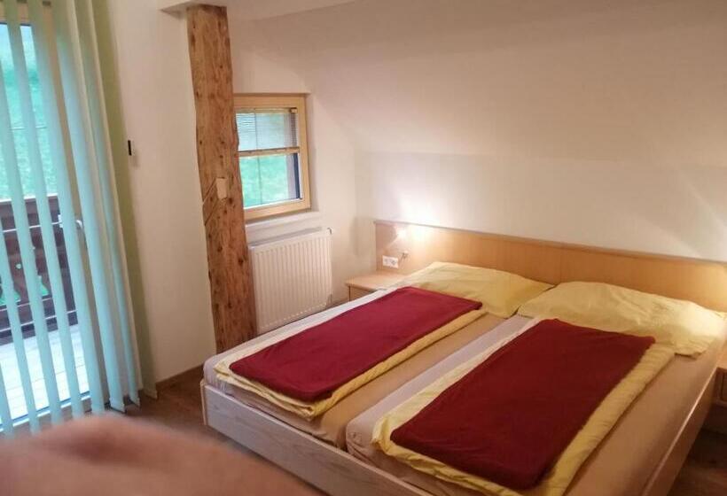 침실 1개 발코니 아파트, Ferienhof Gindl Und Gästehaus Gindl