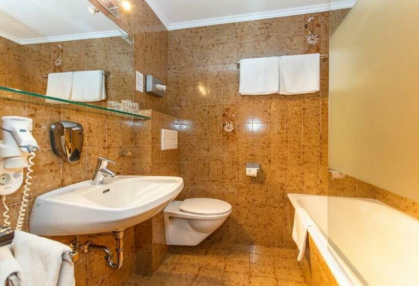 חדר סטנדרט יחיד עם מרפסת, Wenger Alpenhof