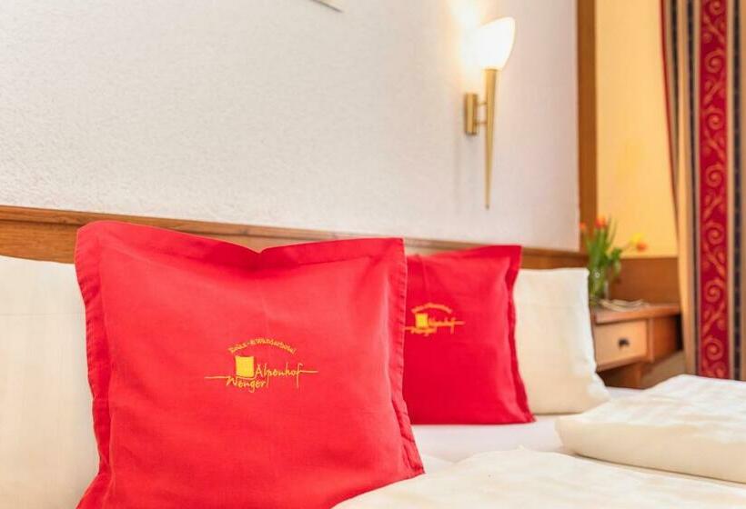 חדר סטנדרט יחיד עם מרפסת, Wenger Alpenhof