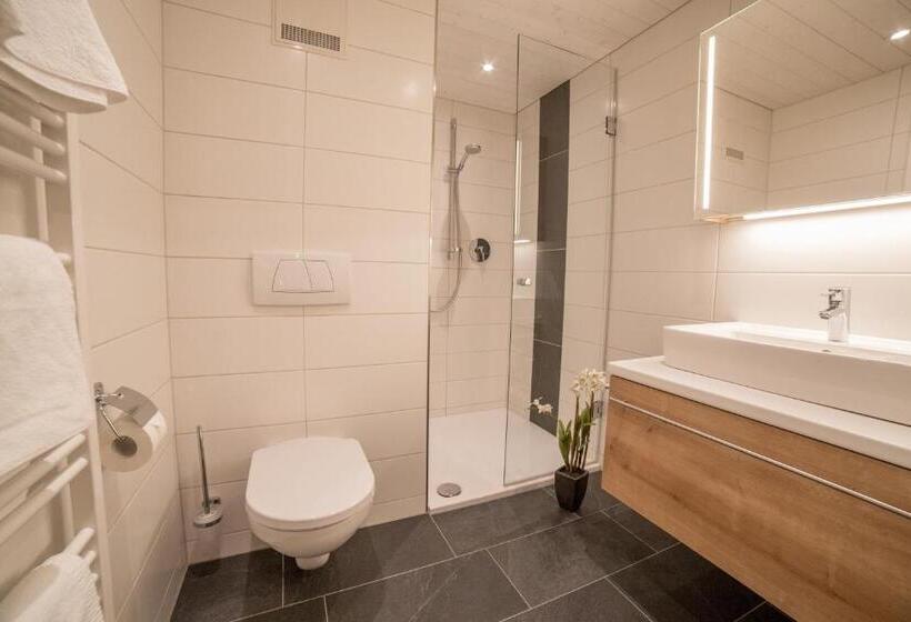 דירה בת חדר שינה 1 עם מרפסת, Gästehaus Haag