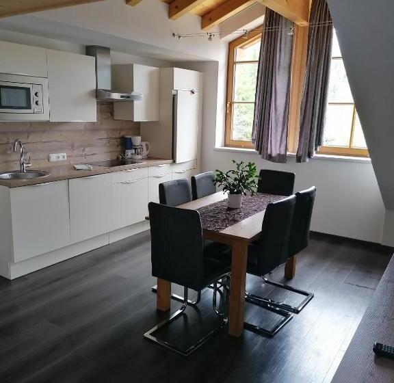 דירה בת חדר שינה 1 עם מרפסת, Gästehaus Haag