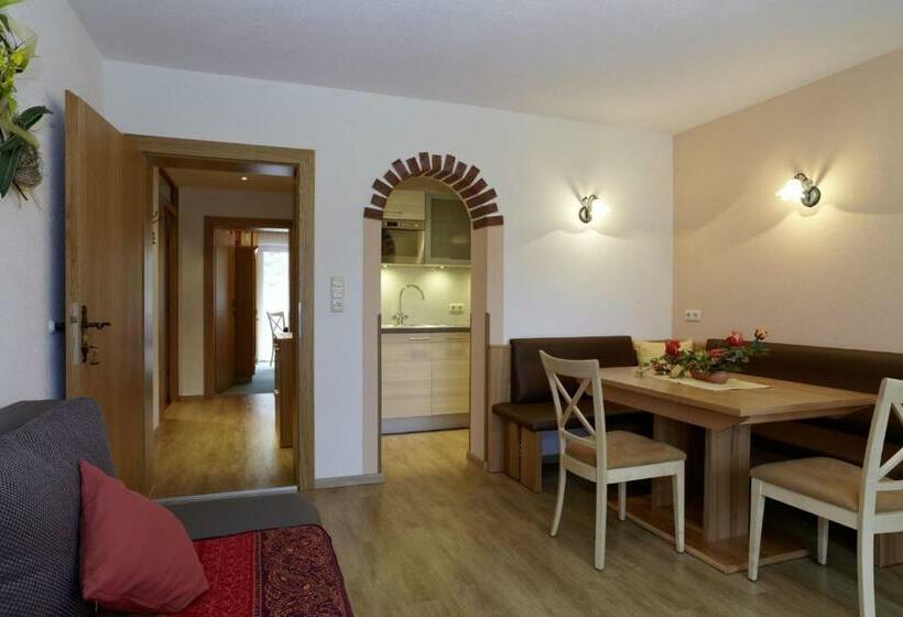 Апартаменты 1 Спальня с Балконом, Pension Bartlhof