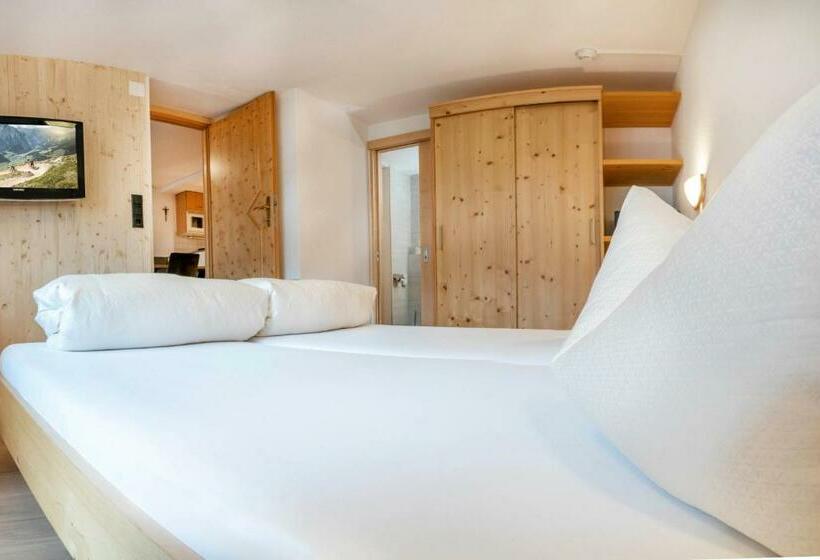 شقة غرفة نوم واحدة مزودة بشُرفة, Rosenhof  Premium Apartments & Erlebnisbauernhof