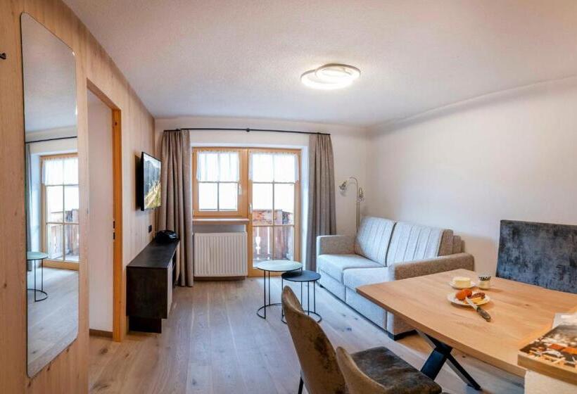 شقة غرفة نوم واحدة مزودة بشُرفة, Rosenhof  Premium Apartments & Erlebnisbauernhof