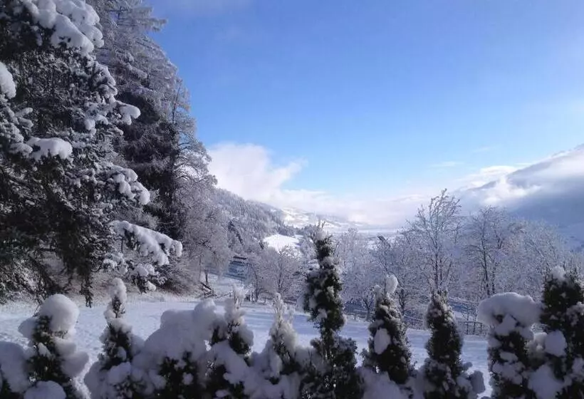 山の見えるジュニアスイート, Pension Schlossberg