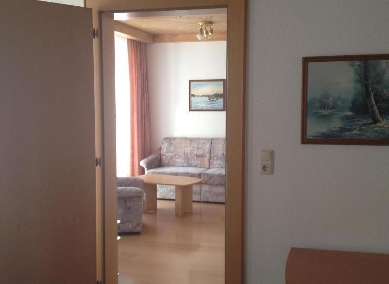 山の見えるジュニアスイート, Pension Schlossberg