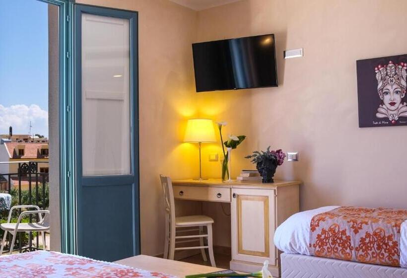 스탠다드 발코니 룸 바다 전망, Baglio Di Scopello