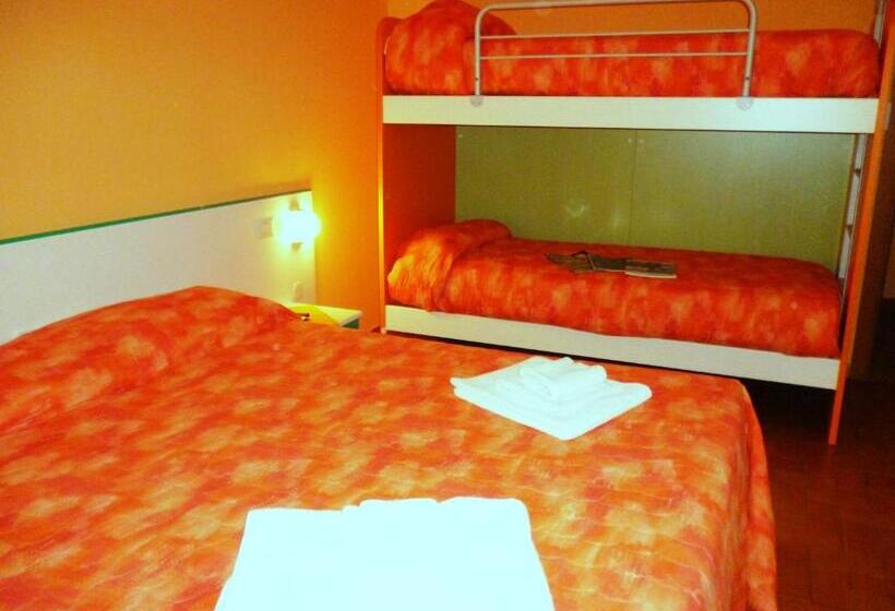 غرفة قياسية رباعية, Cima D'oro