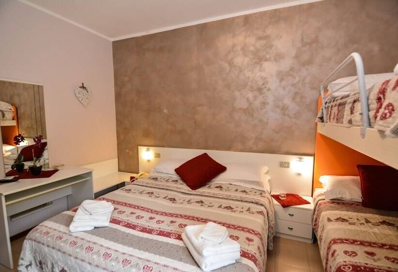 غرفة قياسية رباعية, Cima D'oro